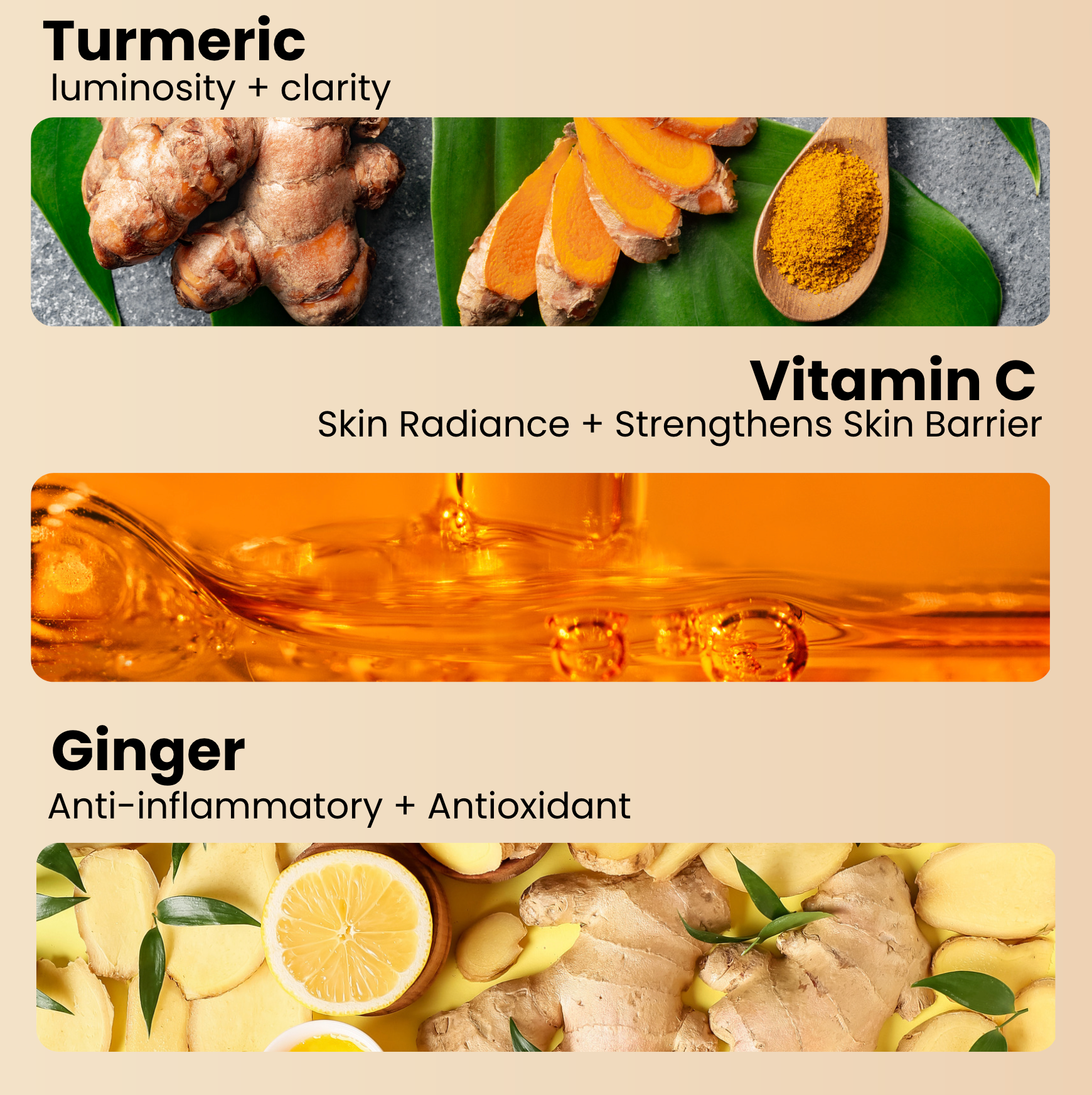 Turmeric &amp; Vitamin C Clay Mask + 1 turmeric serum FREE